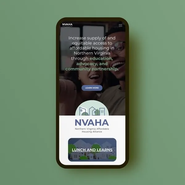 Northern Virginia Affordable Housing Alliance - Designing NVAHA's Custom Logo & Brand 4