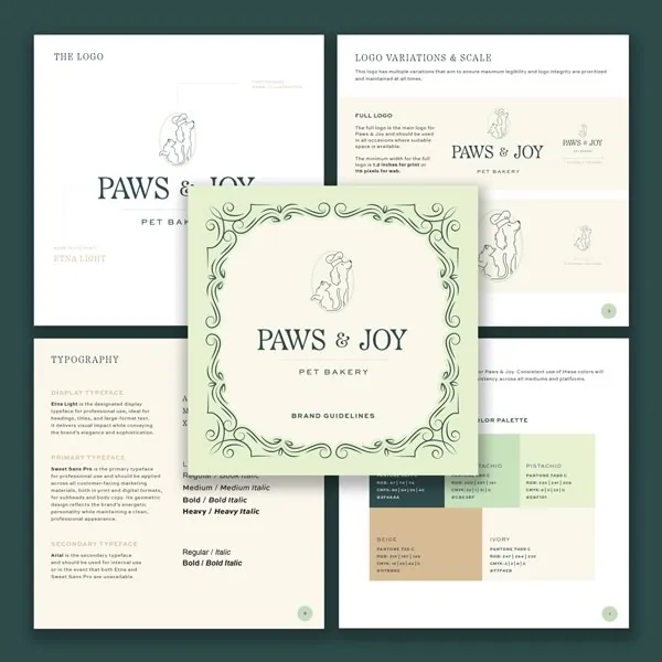 Paws & Joy - Building a Brand Fit for the Finest Pet Bakery 4