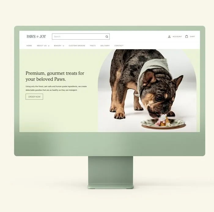Paws & Joy - A Luxurious Website Built to Convert 1
