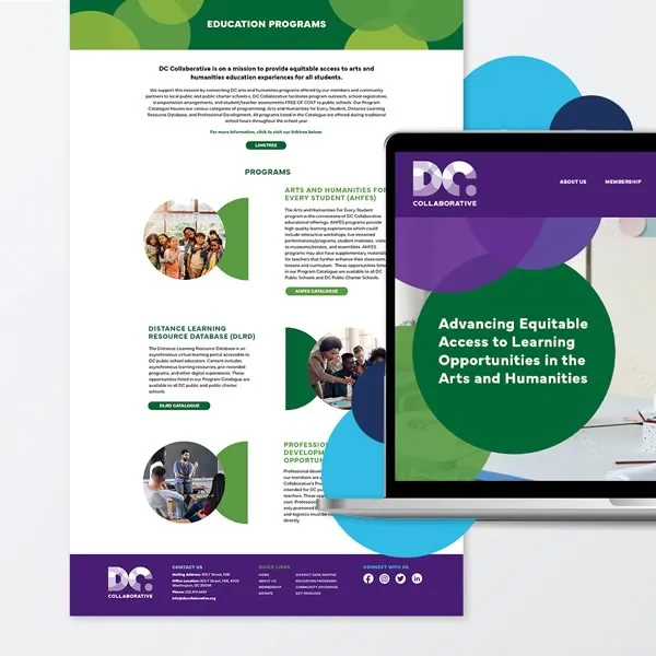 DC Arts & Humanities Education Collaborative - Creating an Educational & Engaging Online Experience 1