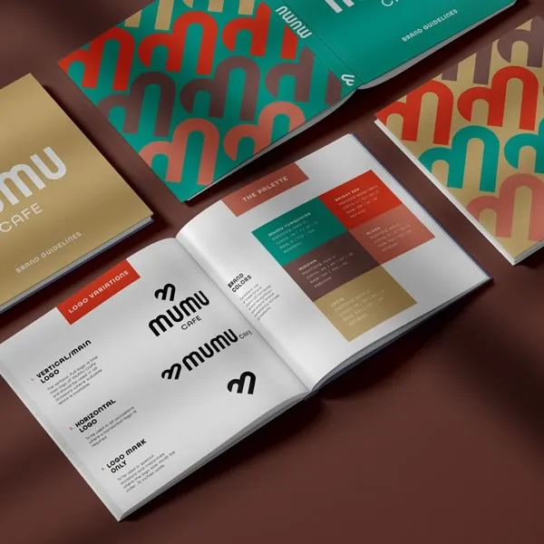 MUMU - Designing A Fresh Logo & Brand for MUMU Cafe 2