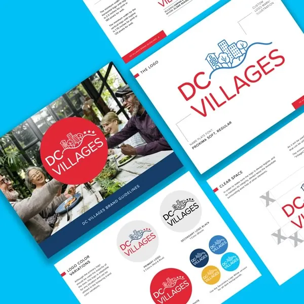DC Villages - Designing the All-Inclusive Logo & Brand Identity 1