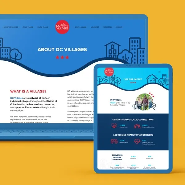 DC Villages - Designing the All-Inclusive Logo & Brand Identity 2