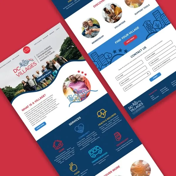 DC Villages - Developing a Website That Connects the Communities 1