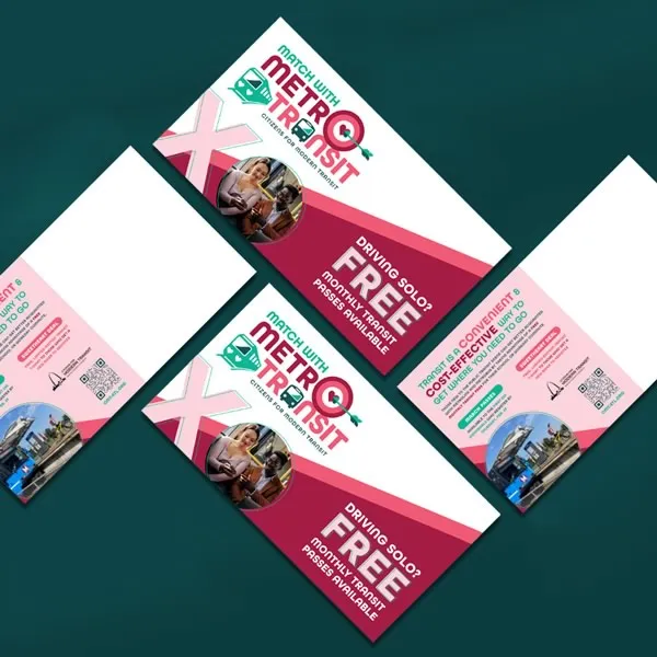 Match with Metro Transit - A Playful Identity, Built for the City. 2