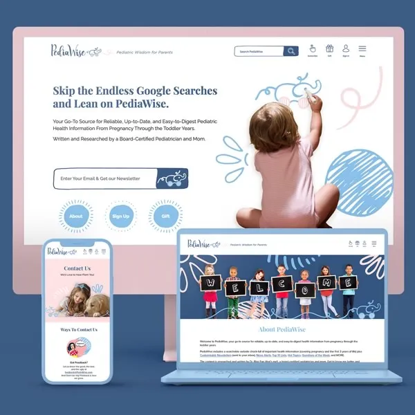 PediaWise - Creating A Friendly Brand Identity Parents Can Trust 4