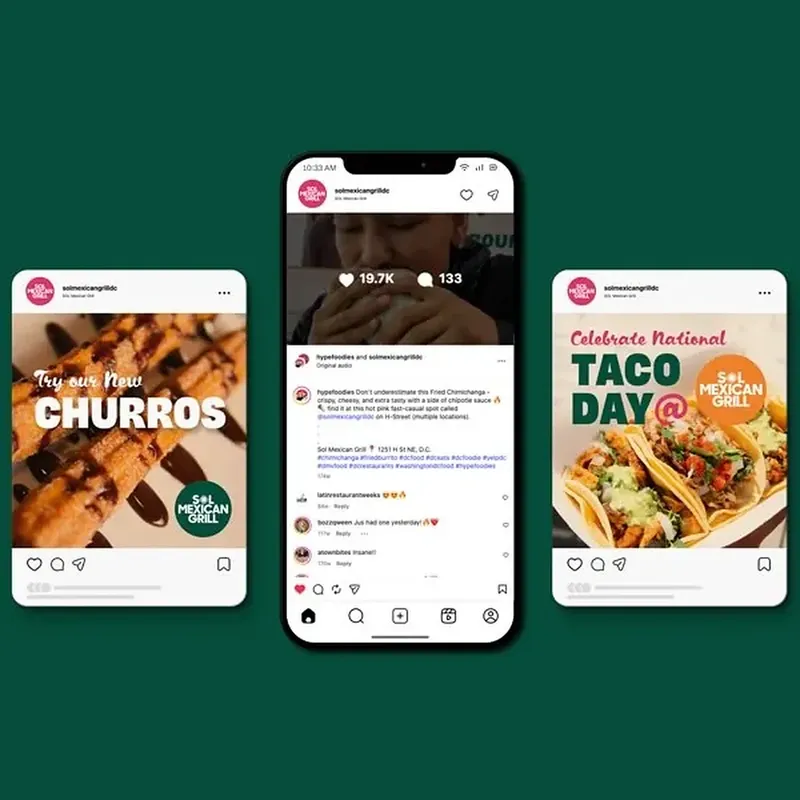 SOL Mexican Grill social media campaign
