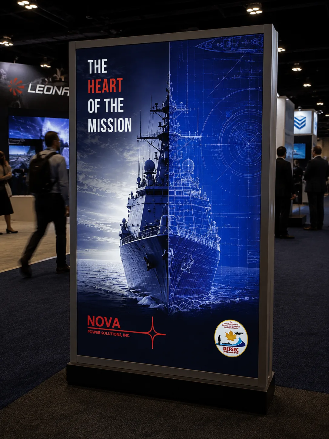 NOVA Power - Large-Format Signage That Commands the Floor 1